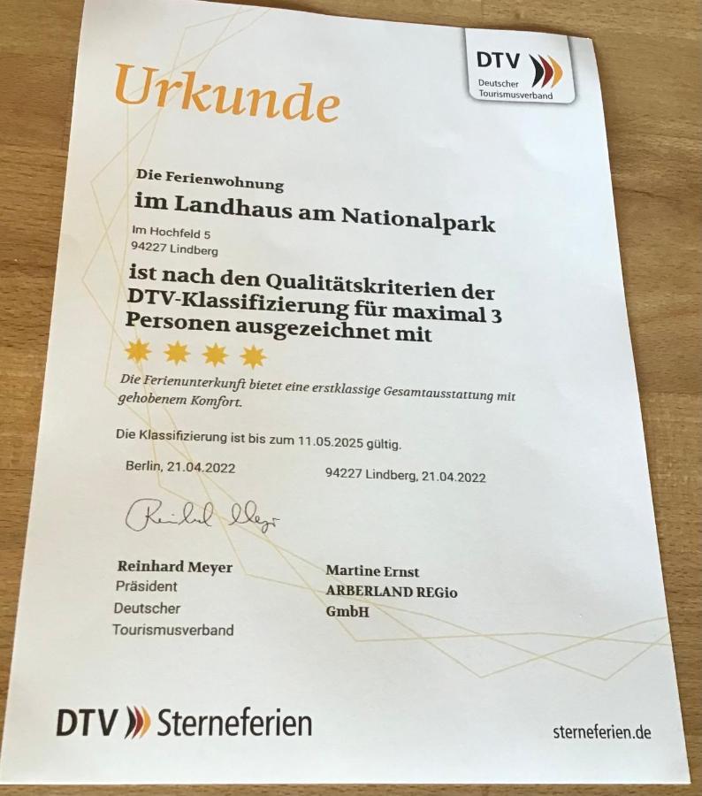 Ferienwohnung Im Landhaus Am Nationalpark Ludwigsthal Zewnętrze zdjęcie
